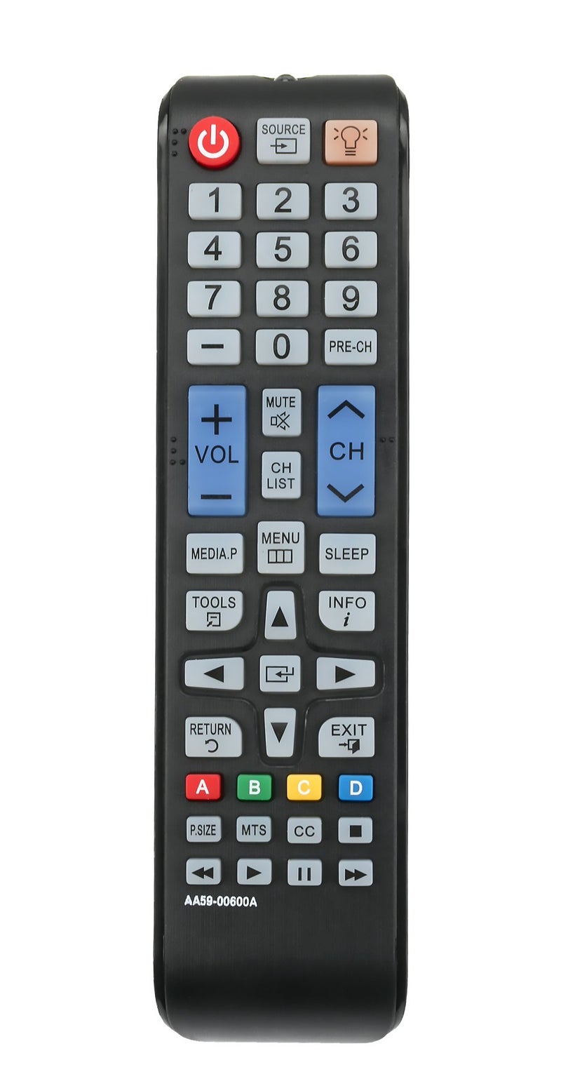 Vinabty AA59-00600A Replaced Remote fit for Samsung TV UN22F5000 UN32F5000 UN40F5000 UN46F5000 UN50F5000 UN40EH6000 UN40EH6050 UN46EH6000 UN46EH6050 UN50EH6000 UN50EH6050 UN55EH6000 UN55EH6050 UN60EH6000 - Image 2
